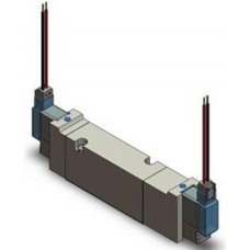 SMC solenoid valve 4 & 5 Port VQZ**5*, 1000/2000/3000 Series, 5 Port Solenoid Valve, Base Mounted